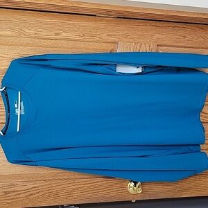 Michael Strahan SX Blue Long Sleeve Active Wear